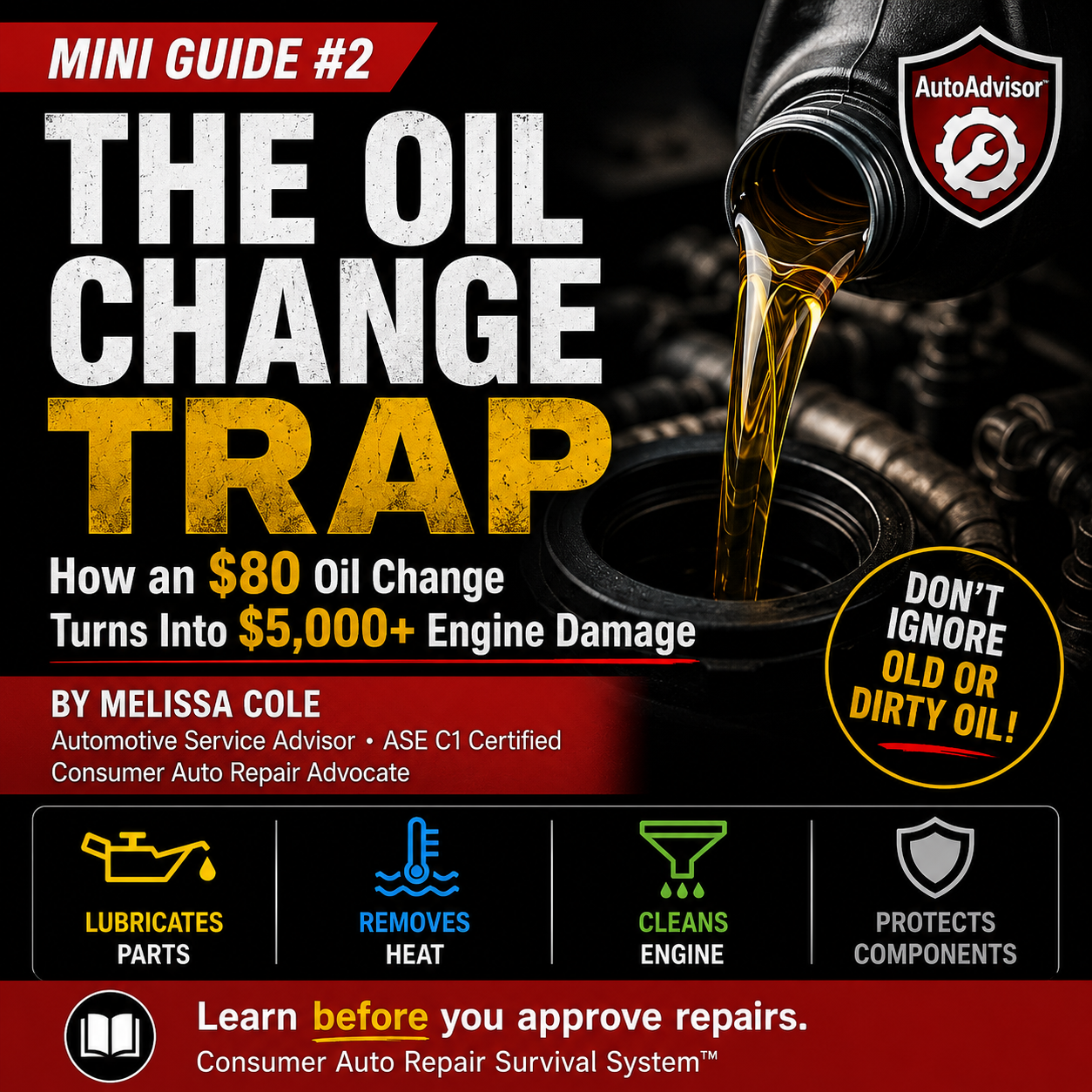 AutoAdvisor Mini Guide 2 Oil Change Trap